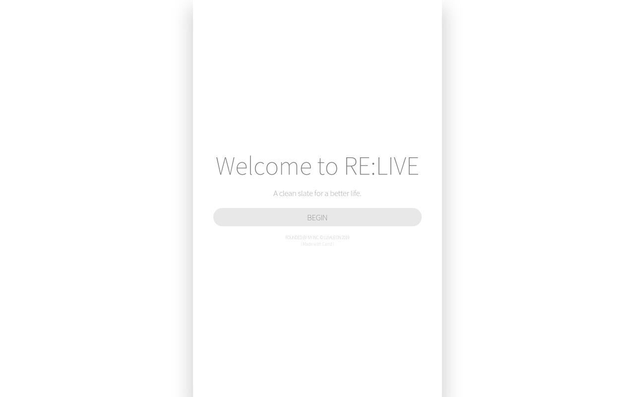 Carrd profile picture for @relive